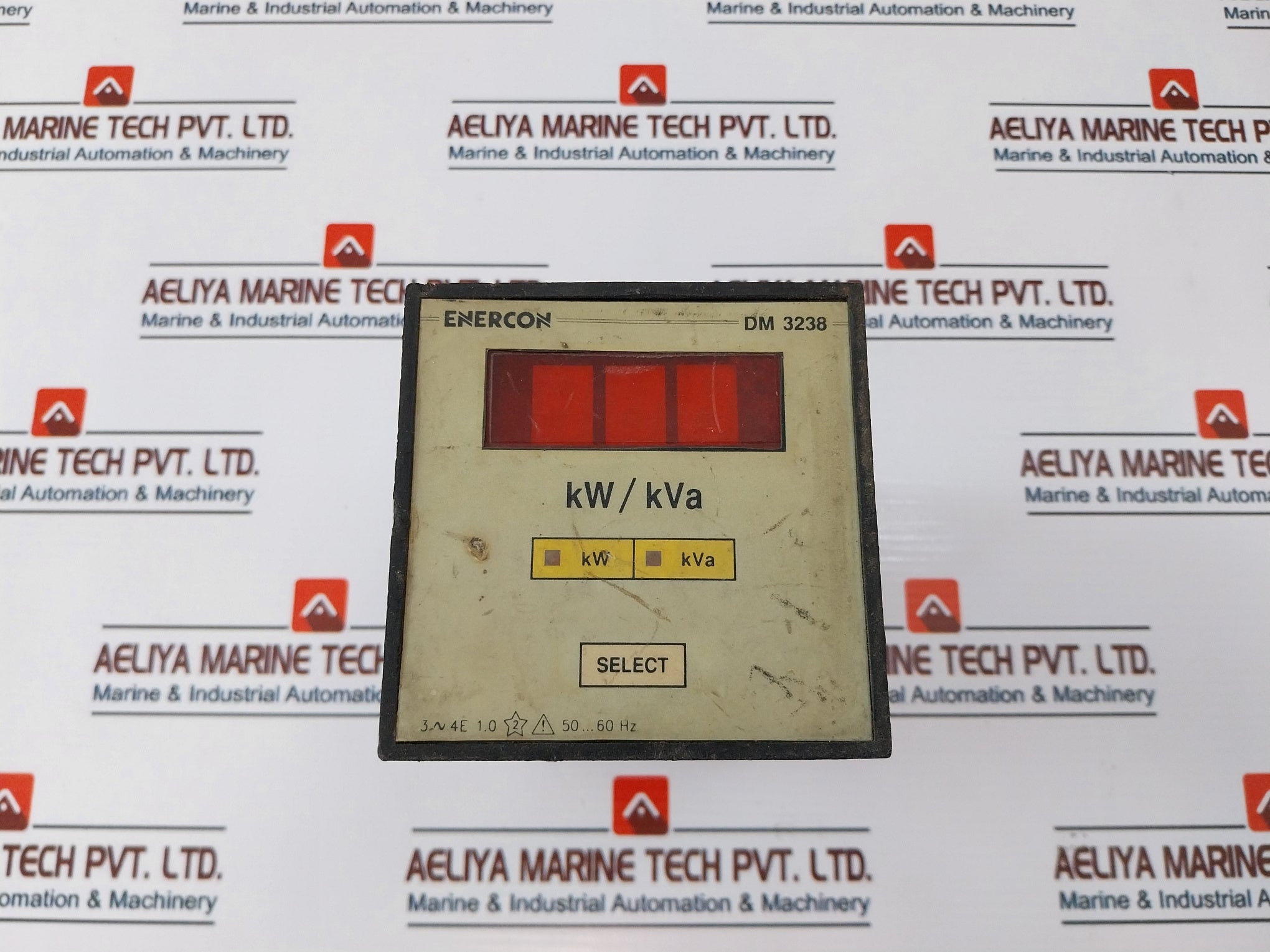 Enercon Dm 3238 Digital Panel Meter 50/60hz