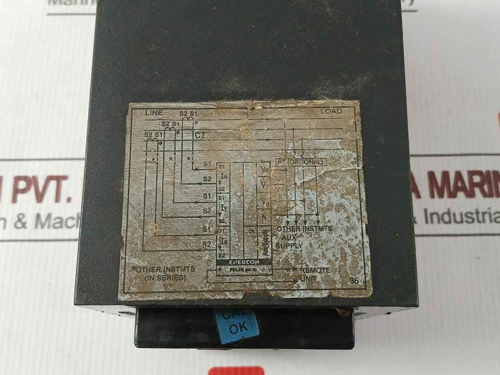 Enercon Dm 4231 Digital Panel Meter 300/5A Amps 50-60Hz En8001