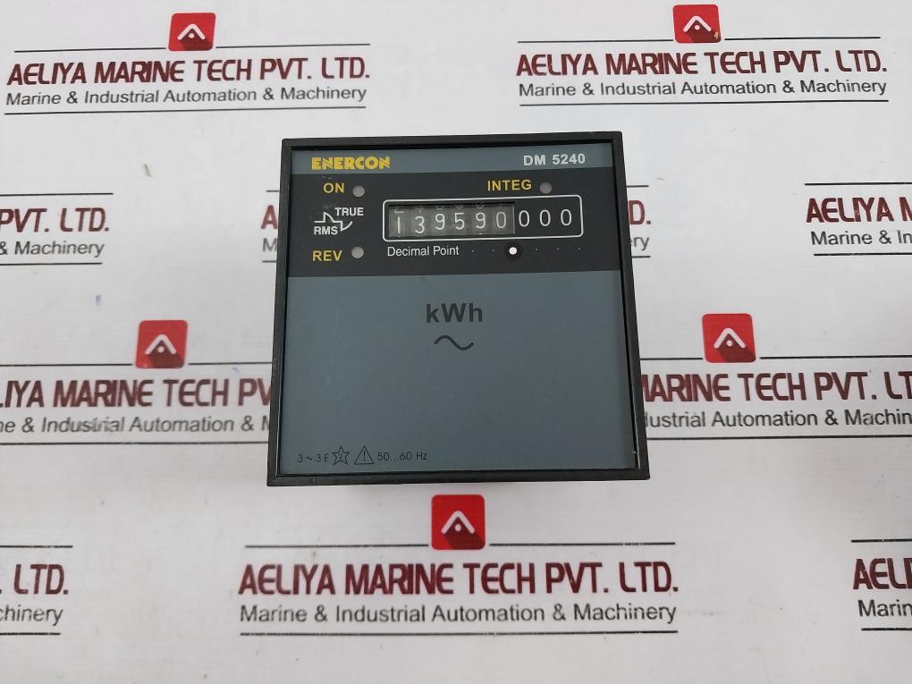 Enercon Dm 5240 Energy Meter 240V