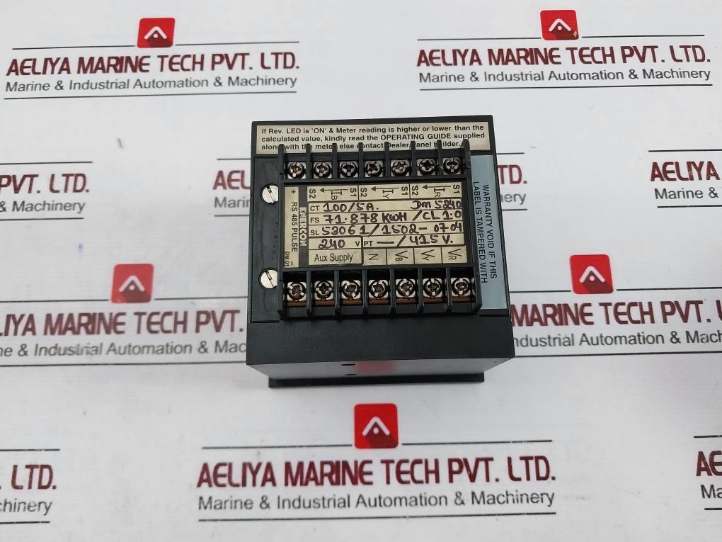 Enercon Dm 5240 Energy Meter 240V