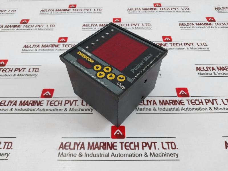 Enercon Em 6400 Power Max True Rms Digital Panel Meter 80 To 270V
