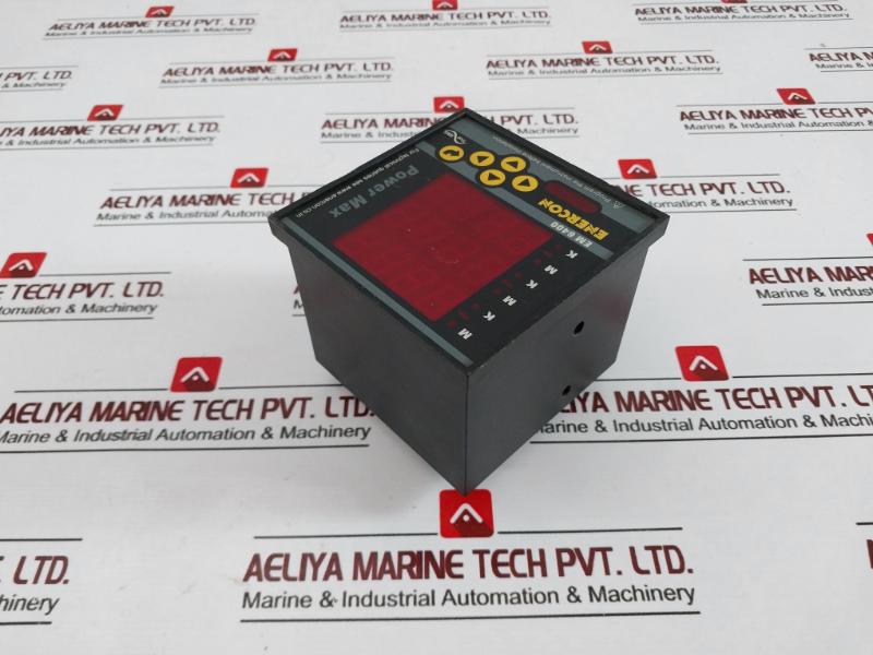 Enercon Em 6400 Power Max True Rms Digital Panel Meter 80 To 270V