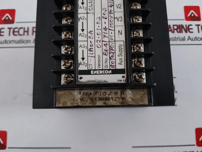 Enercon Em 6400 Power Max True Rms Digital Panel Meter 80 To 270V