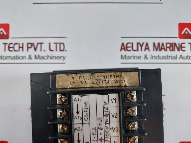 Enercon Em 6400 Power Max True Rms Digital Panel Meter 80 To 270v