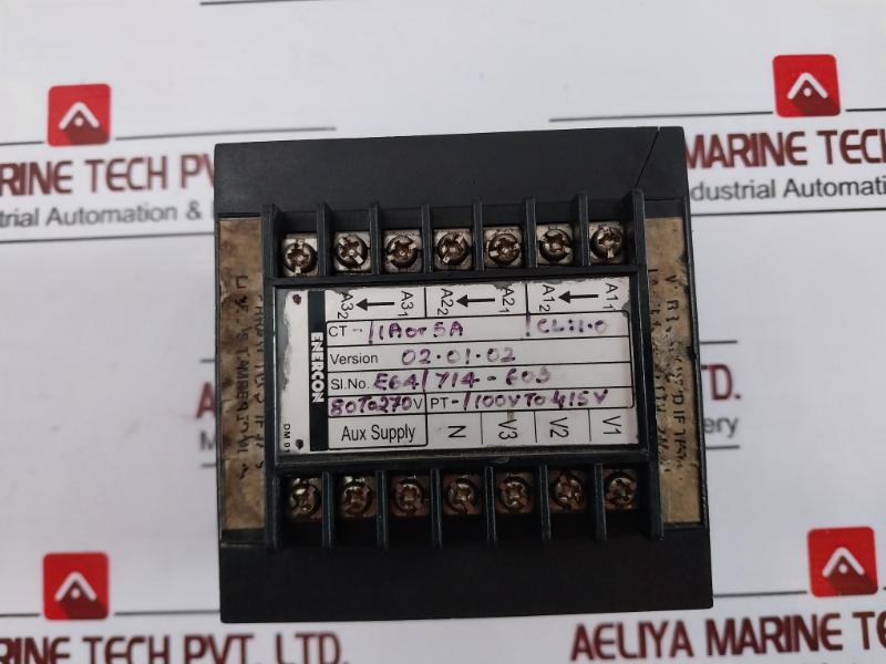 Enercon Em 6400 Power Max True Rms Digital Panel Meter 80 To 270V