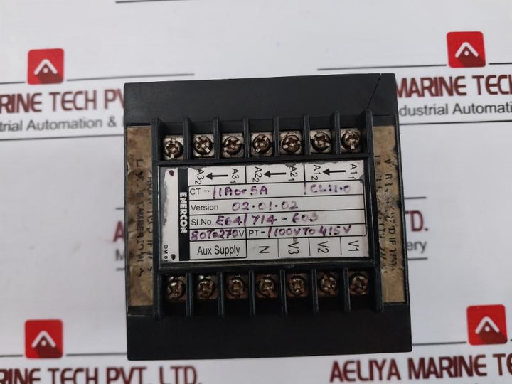 Enercon Em 6400 Power Max True Rms Digital Panel Meter 80 To 270V