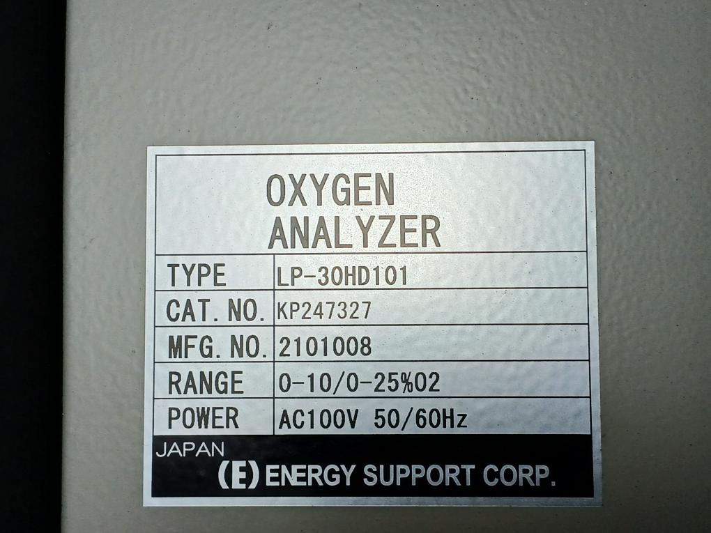 Energy Support Lp-30Hd101 Oxygen Analyzer Ac100V 50/60Hz G9Ck Kp247327