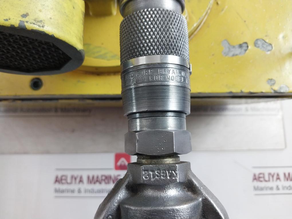 Enerpac R-ad665 Pneumatic Air Hydraulic Pump Power Pack 700 Bar/10000 Psi