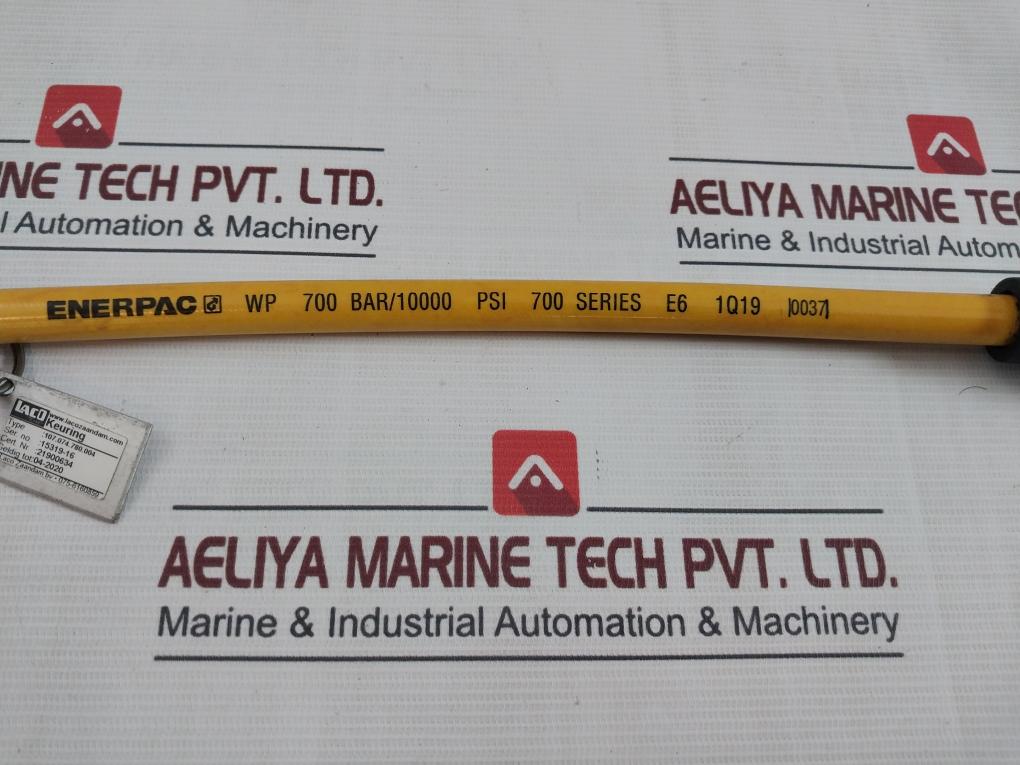 Enerpac R-ad665 Pneumatic Air Hydraulic Pump Power Pack 700 Bar/10000 Psi