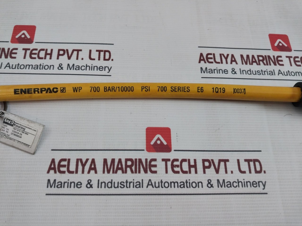 Enerpac R-ad665 Pneumatic Air Hydraulic Pump Power Pack 700 Bar/10000 Psi