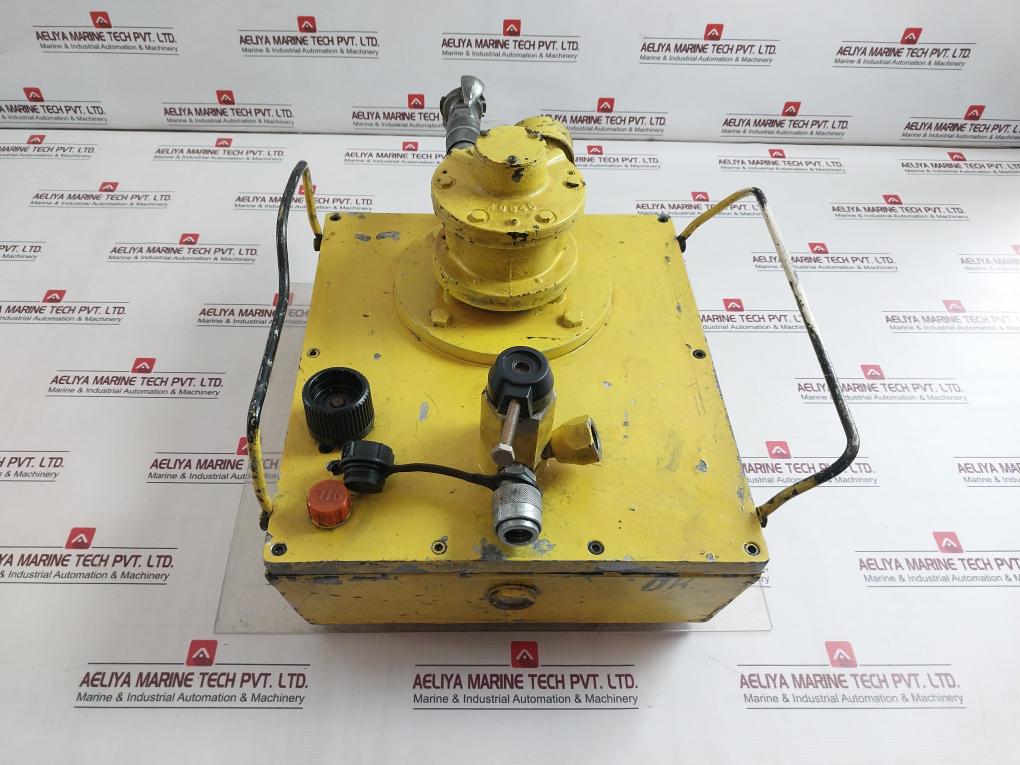 Enerpac R-ad665 Pneumatic Air Hydraulic Pump Power Pack 700 Bar/10000 Psi