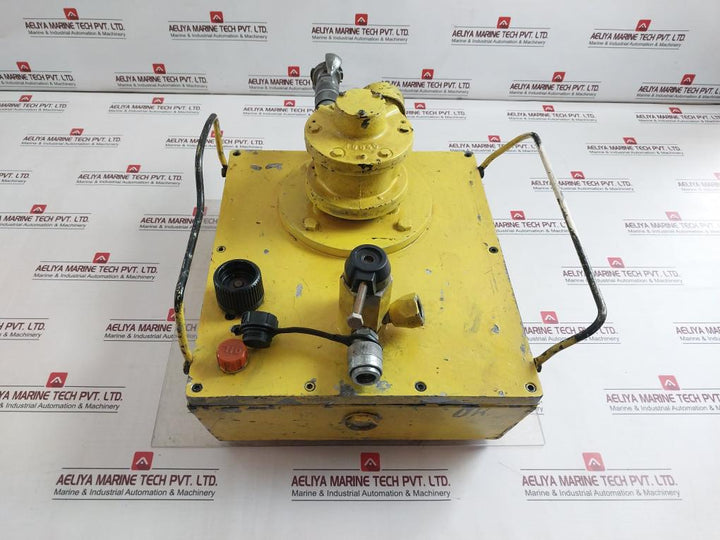 Enerpac R-ad665 Pneumatic Air Hydraulic Pump Power Pack 700 Bar/10000 Psi