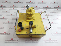Enerpac R-ad665 Pneumatic Air Hydraulic Pump Power Pack 700 Bar/10000 Psi