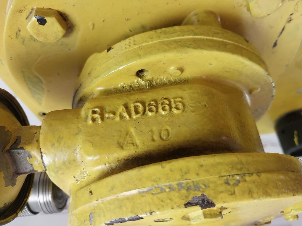 Enerpac R-ad665 Pneumatic Air Hydraulic Pump Power Pack 700 Bar/10000 Psi