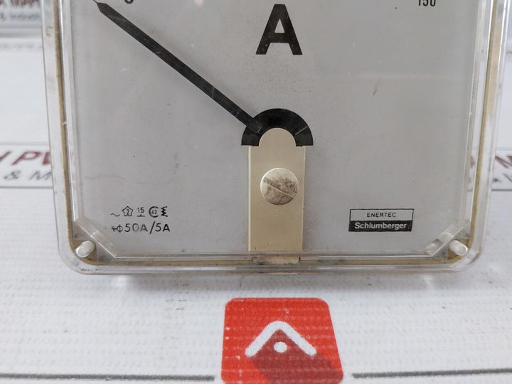 Enertec Ammeter 0-150A 50A/5A 1.5