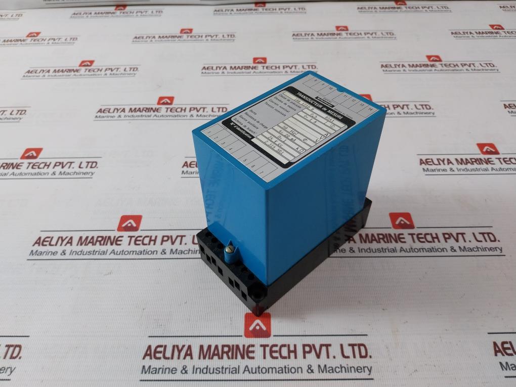 Enertec Schlumberger Iar 1210 B Measuring Transducer 0-1A 4-20 Ma 24V Cc 60Hz