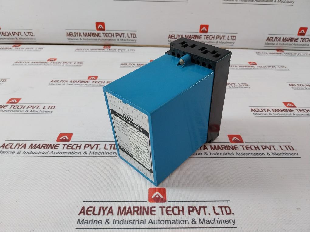 Enertec Schlumberger Iar 1210 B Measuring Transducer 0-1A 4-20 Ma 24V Cc 60Hz