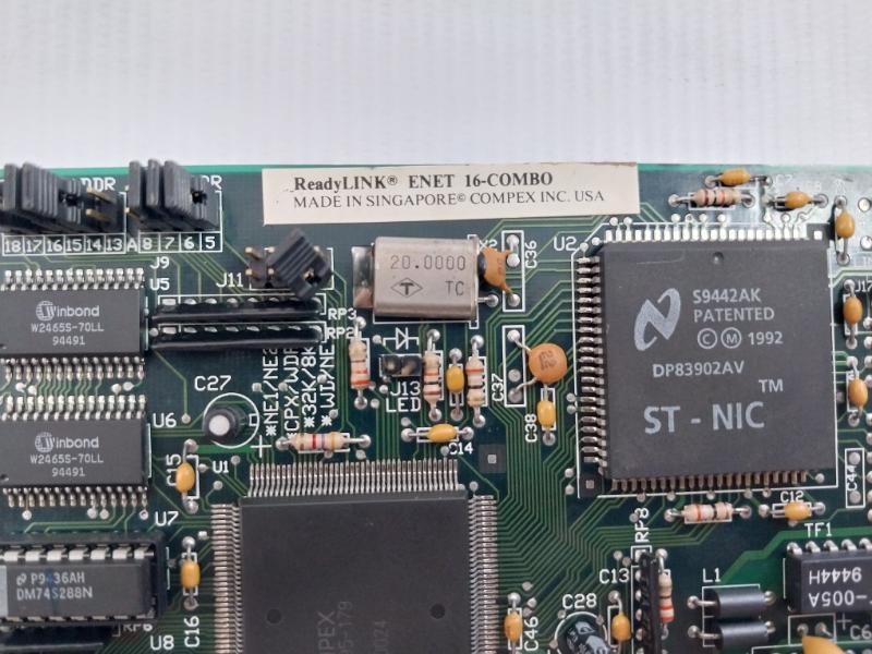 Enet16-combo Ethernet Network Interface Card Compex