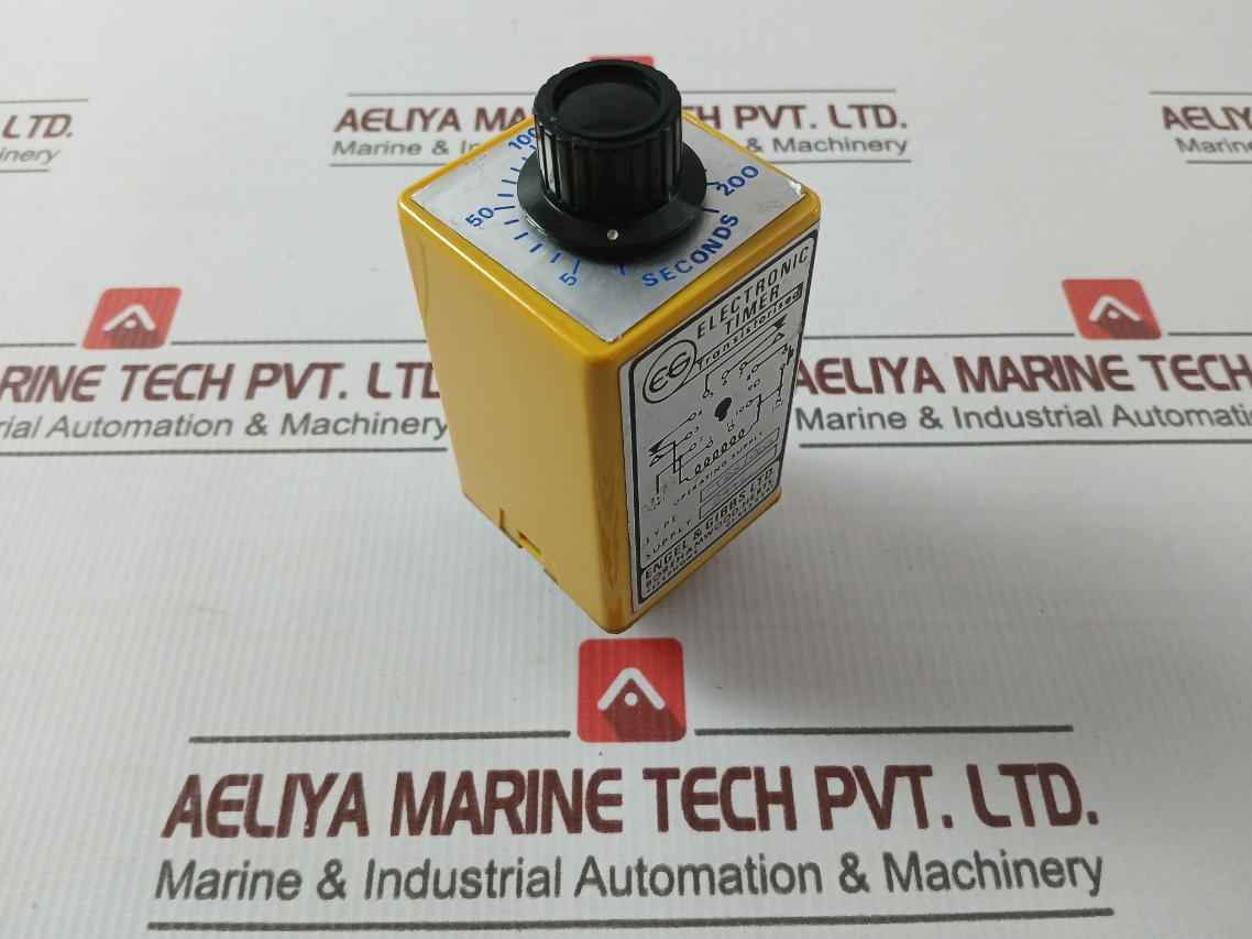 Engel & Gibbs Tbx/200 Electronic Timer 24Dc 5 To 200 Seconds