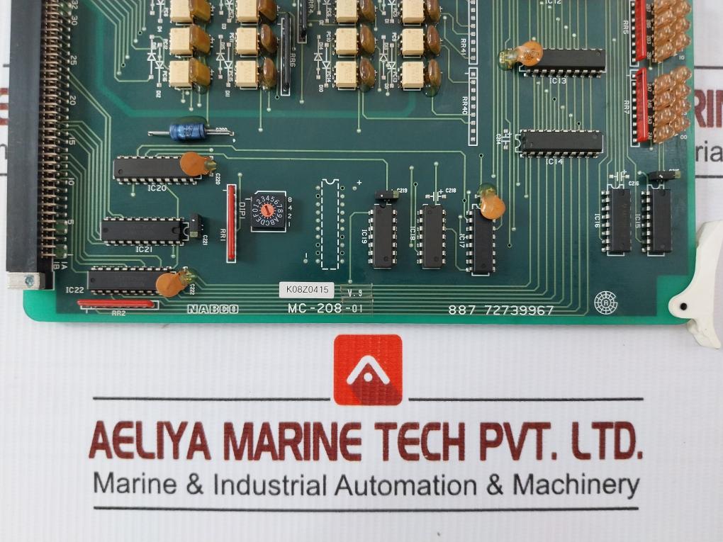 Engine Control System Pcb Nabco Mc-208-01