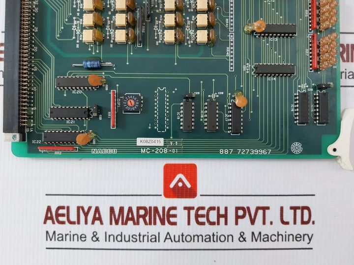 Engine Control System Pcb Nabco Mc-208-01