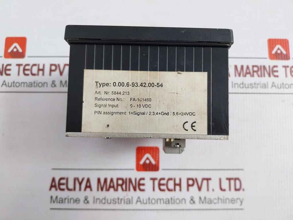 Engine Rpm Indicator 0-10Vdc Cat 0.00.6.93.42.00-54