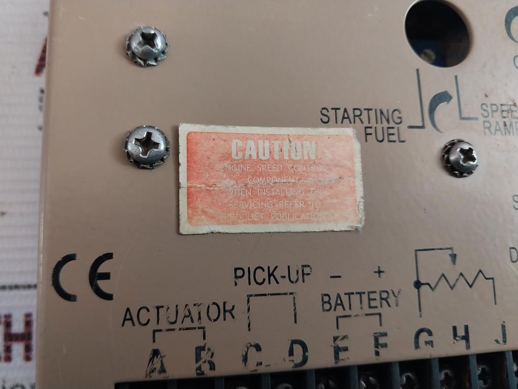 Engine Speed Control Unit 10V