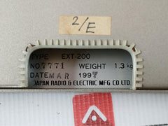 Engineer's Extension Alarm Panel Ext-200 Jrcs