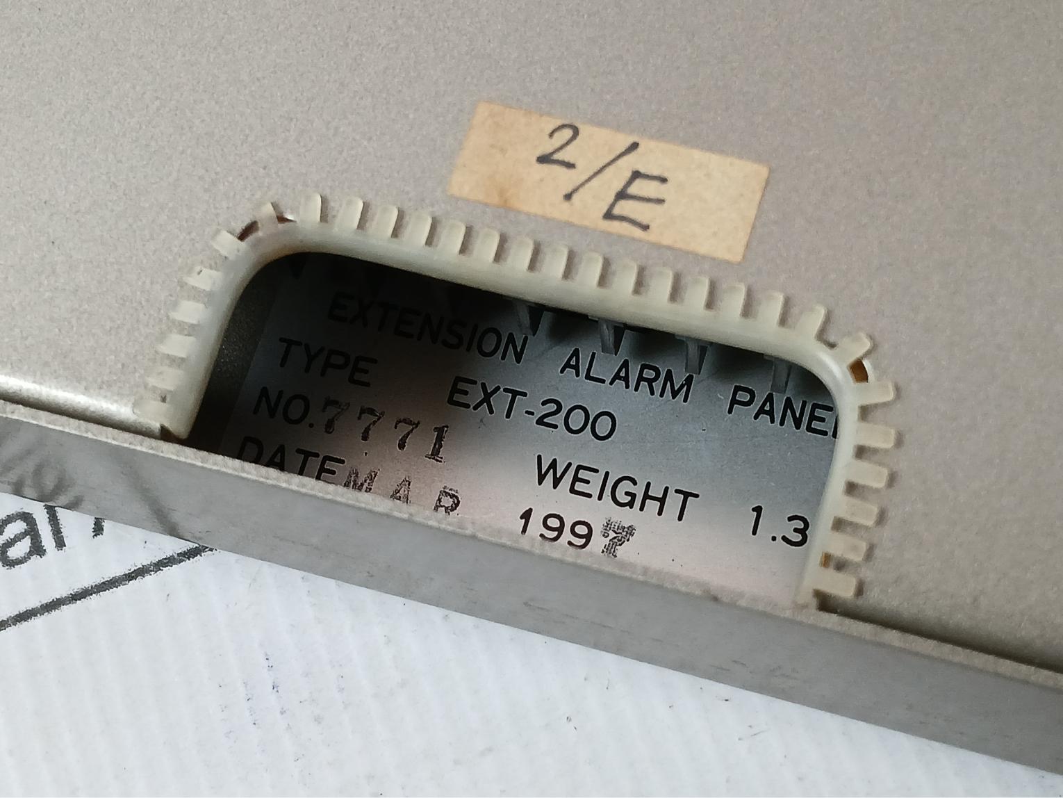 Engineer's Extension Alarm Panel Ext-200 Jrcs