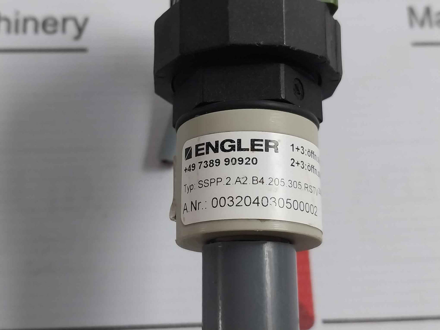 Engler 003204030500002 Float Switch 230Vac/1A