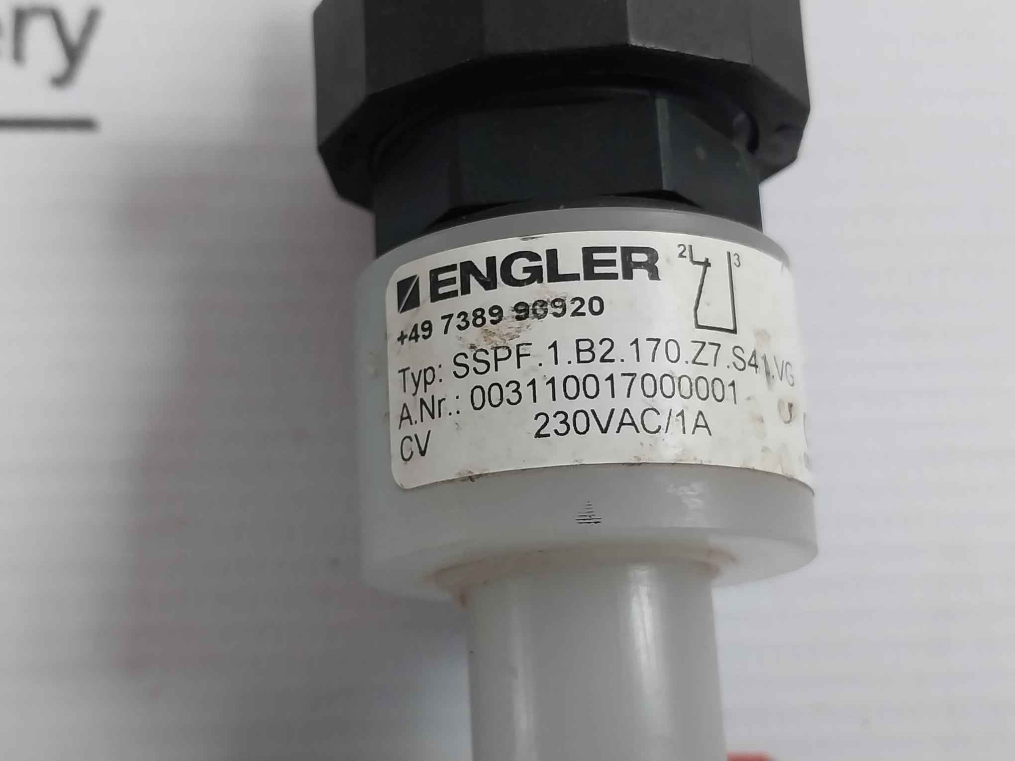 Engler Sspf.1.B2.170.Z7.S41.Vg Float Switch Pn16 230Vac/1A G 2”