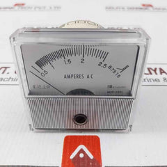 Engro 255L Analog Panel Ammeter 0.5-2.5/15 Amperes Ac