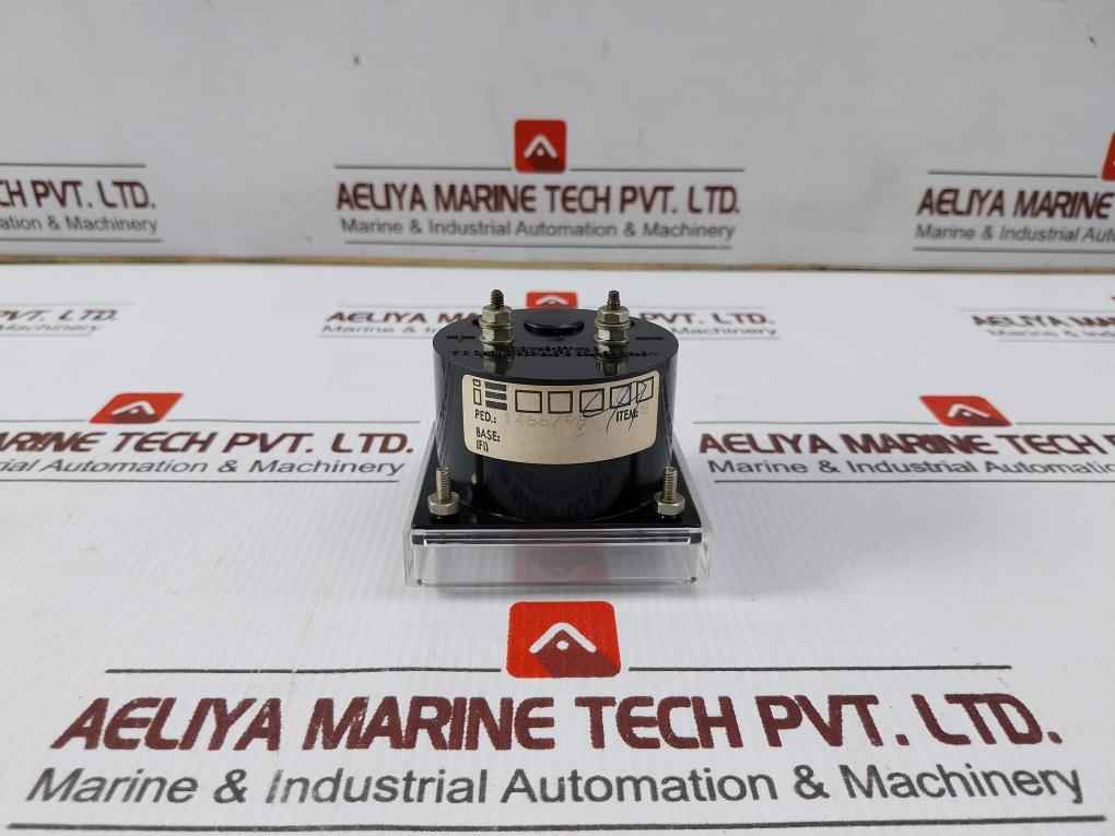 Engro 255L Analog Panel Ammeter 0.5-2.5/15 Amperes Ac