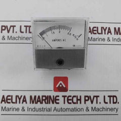 Engro Amperes Ac 0.5-2 To 5/15 Analog Panel Meter