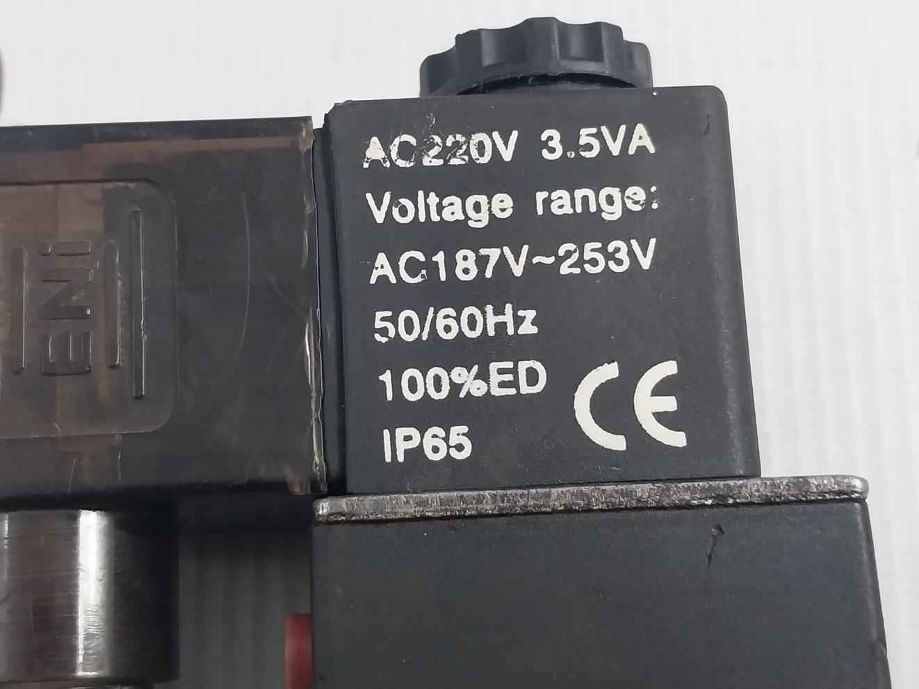 Eni 4v310-10 Solenoid Valve Ac220v 3.5va 50/60hz