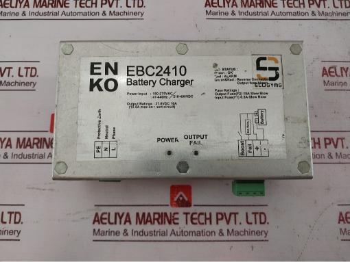 Enko Electronic Ebc 2410 Battery Charger 150-275Vac 210-400Vdc 47-440Hz