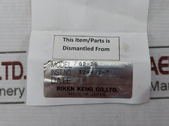Enomoto Mv-11R Micro Pump Ac100V 50/60Hz Gd-d8