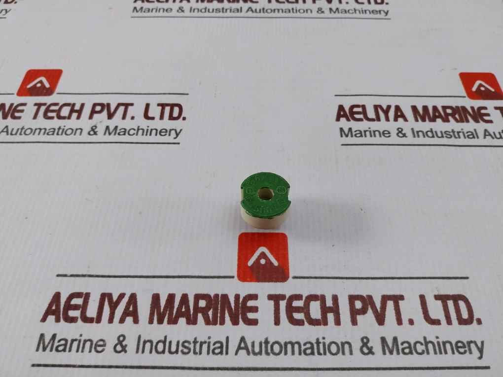 Ensto 6a 500v Dii Green Ceramic Screw In Gauge Ring For Diazed Ii Fuse Holder