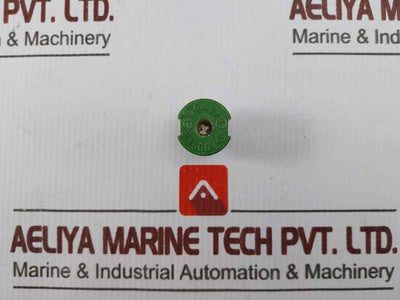 Ensto 6a 500v Dii Green Ceramic Screw In Gauge Ring For Diazed Ii Fuse Holder