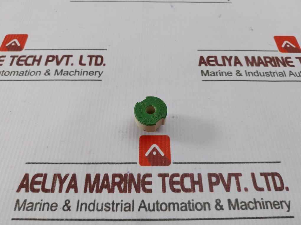 Ensto 6a 500v Dii Green Ceramic Screw In Gauge Ring For Diazed Ii Fuse Holder