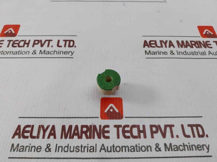 Ensto 6a 500v Dii Green Ceramic Screw In Gauge Ring For Diazed Ii Fuse Holder
