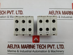 Lot Of 6X Ensto Ke 61.03 3-pole Universal Terminal Block