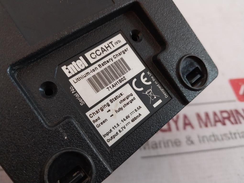 Entel Ccaht (V3) Lithium-ion Battery Charger 8.7V 400Ma Dc 12V