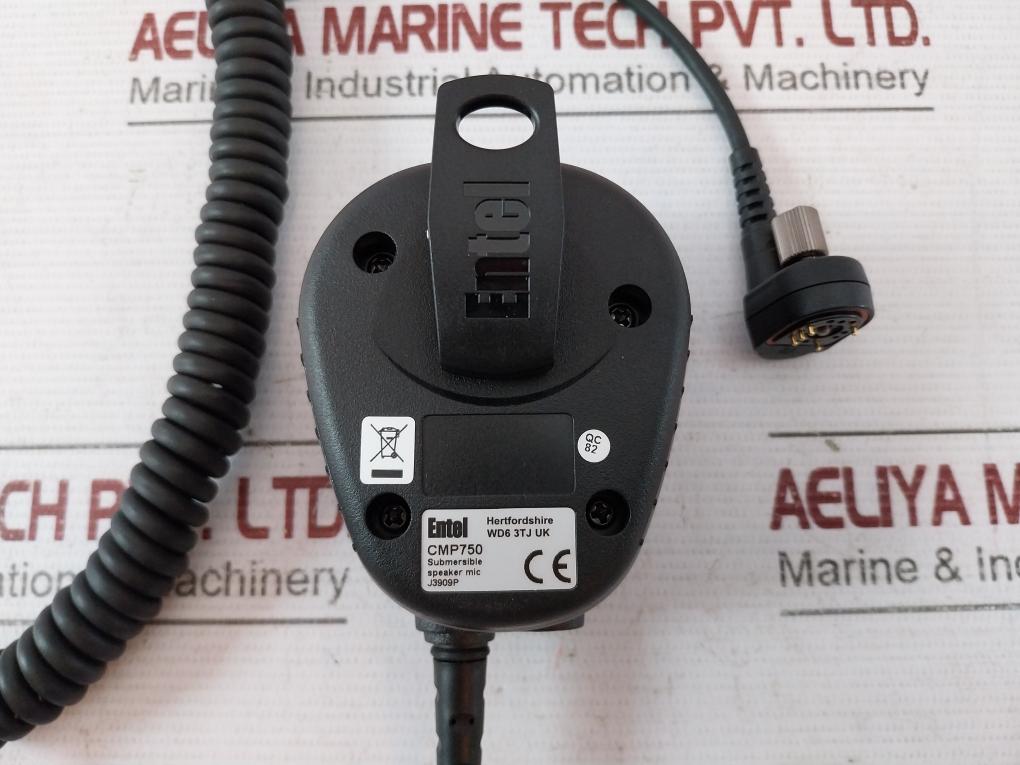 Entel Cmp750 Submersible Heavy Duty Lapel Microphone 500 Mw 75X60X35Mm V1.4