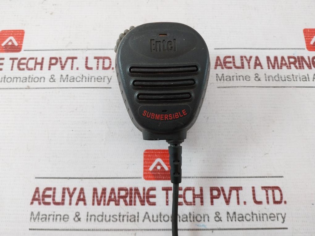 Entel Submersible Lapel Speaker Microphone Heavy Duty