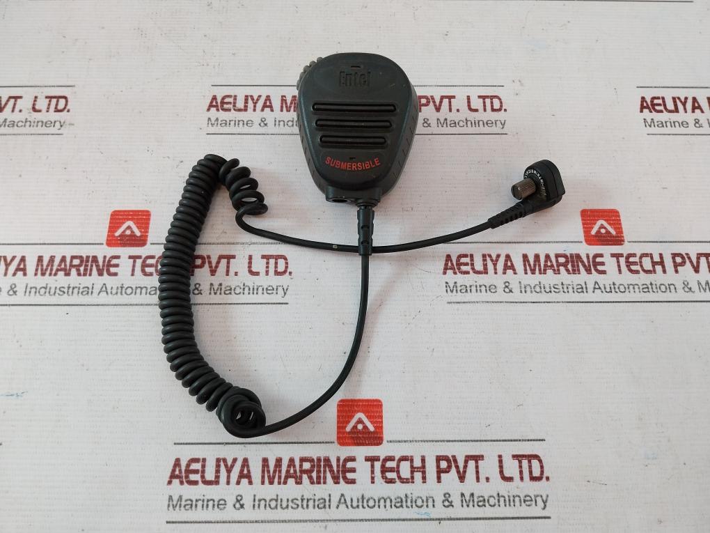 Entel Submersible Lapel Speaker Microphone Heavy Duty