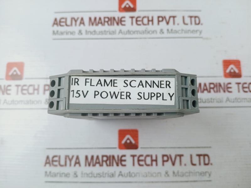 Entrelec 15v Power Supply For Ir Flame Scanner