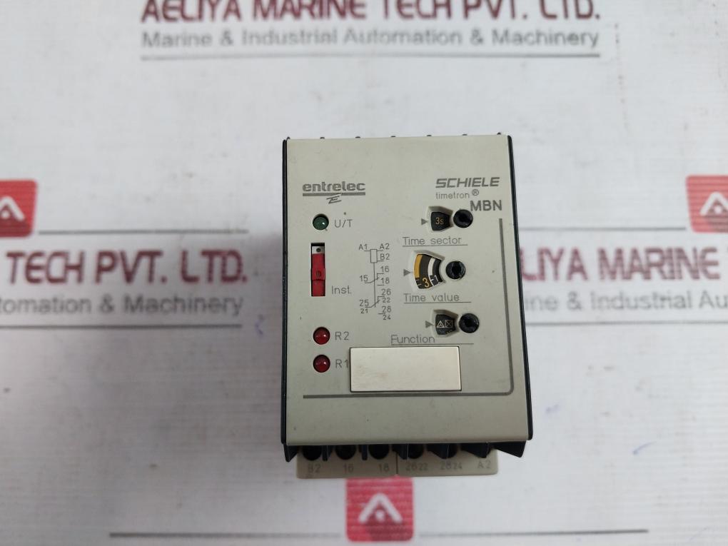Entrelec 2.440.012.12 Multifunction Timer Max 380V 6A 50/60Hz Vde 0435