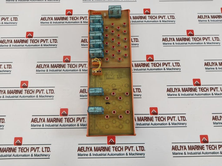 Entrelec 44.52, Ent. Mute #3 Relay Module Pcb