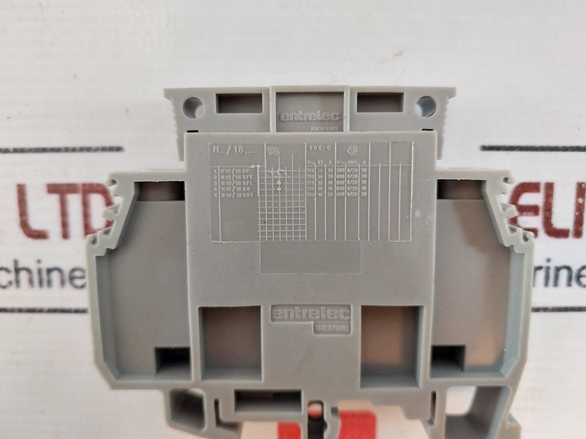 Entrelec M../16…terminal Block